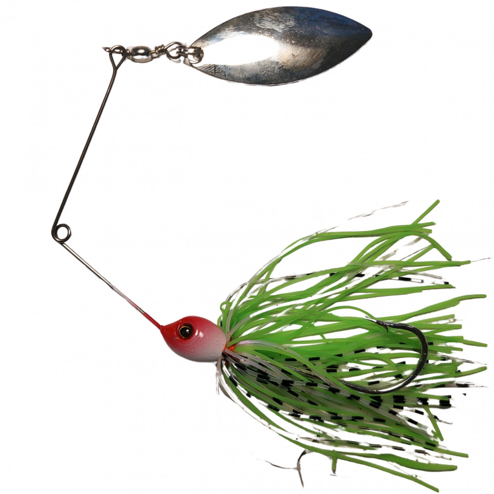 SPINNERBAIT VERDE-ALB-NEGRU 15g SPINNERBAIT VERDE-ALB-NEGRU 15g