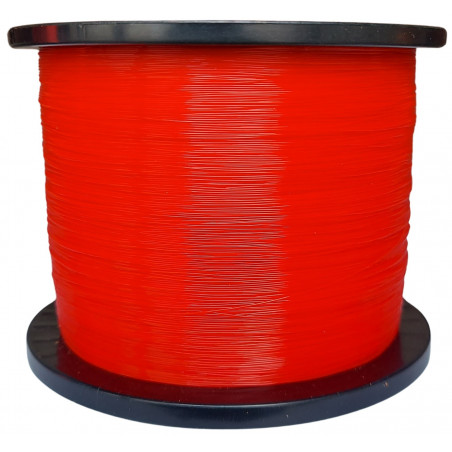 MONOFILAMENT TAZURA FLUO RED TEFLON 1200m