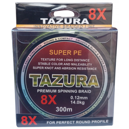FIR TEXTIL TAZURA  8X PREMIUM BRAID 300m