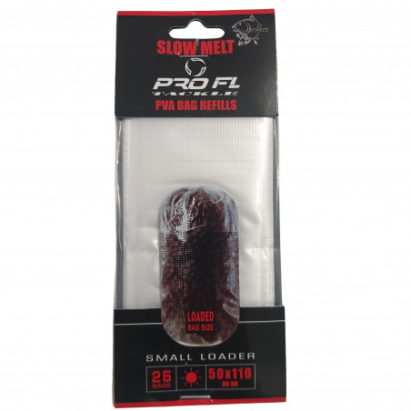 PUNGA SOLUBILA PVA SLOW MELT 50x110mm 25buc. PUNGA SOLUBILA PVA SLOW MELT 50x110mm 25buc.