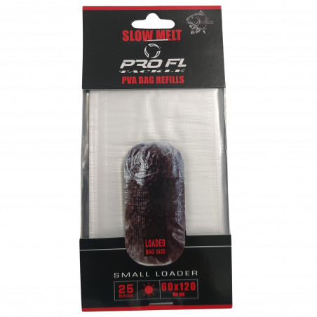 PUNGA SOLUBILA PVA SLOW MELT 60x120mm 25buc. PUNGA SOLUBILA PVA SLOW MELT 60x120mm 25buc.