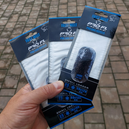 PUNGA SOLUBILA PVA FAST MELT 50x120mm 25buc. PUNGA SOLUBILA PVA FAST MELT 50x120mm 25buc.