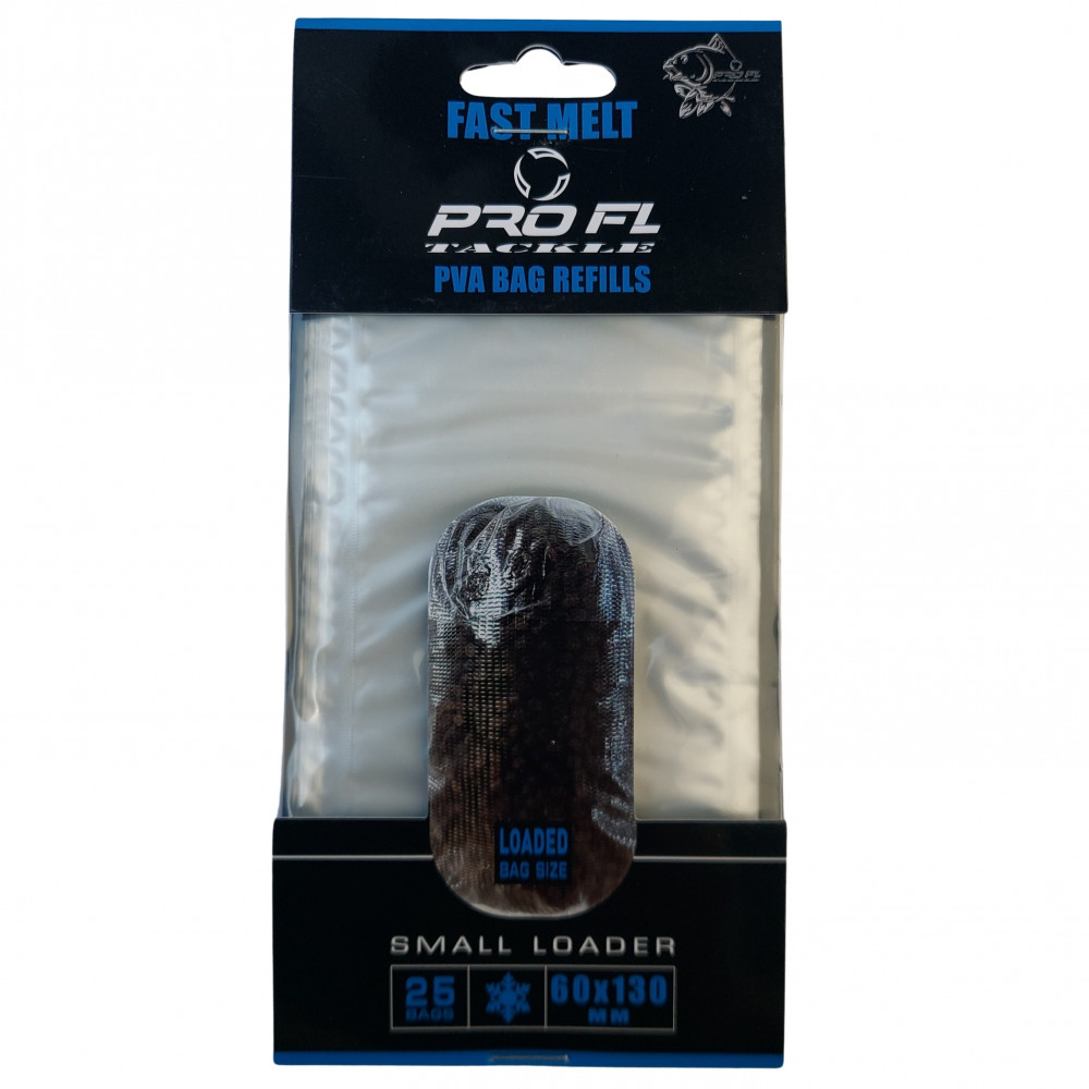 PUNGA SOLUBILA PVA SLOW MELT 60x130mm 25buc. PUNGA SOLUBILA PVA SLOW MELT 60x130mm 25buc.