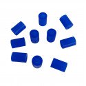 SET ZECE CONECTORI SILICONICI AUTOINTEPARE  - ALBASTRU