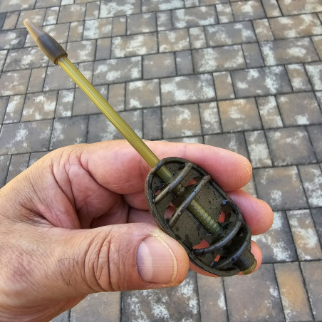 MOMITOR METHOD FEEDER DURA FLAT IN LINE 54x32MM XL CU TIJA MOMITOR METHOD FEEDER DURA FLAT IN LINE 54x32MM XL CU TIJA