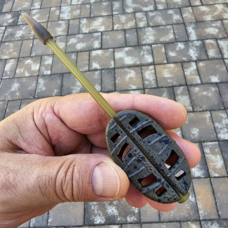 MOMITOR METHOD FEEDER DURA FLAT IN LINE 54x32MM XL CU TIJA MOMITOR METHOD FEEDER DURA FLAT IN LINE 54x32MM XL CU TIJA