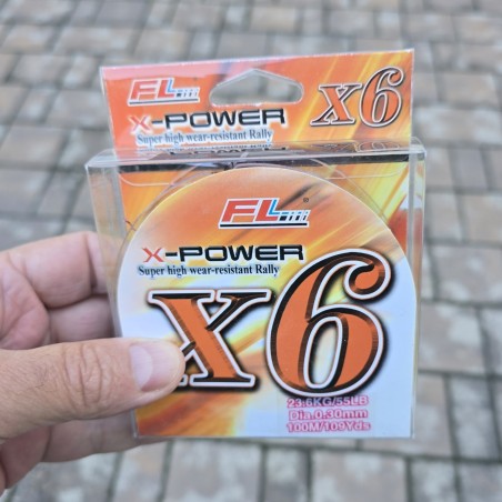 FIR TEXTIL FL X-POWER X6 100m FIR TEXTIL FL X-POWER X6 100m