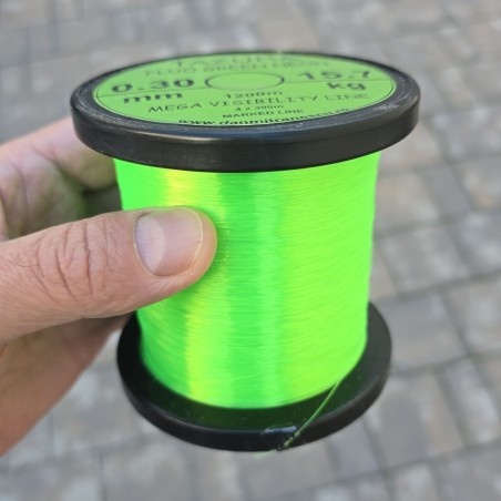 MONOFILAMENT TAZURA FLUO GREEN NEON 1200m MONOFILAMENT TAZURA FLUO GREEN NEON 1200m