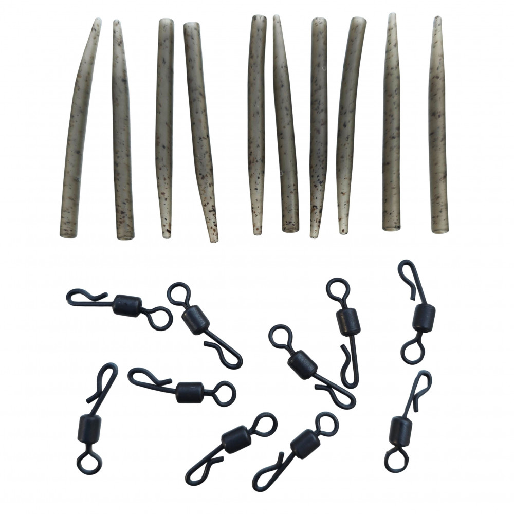 ANTI TANGLE SLEEVES 40mm CU VARTEJ RAPID PROFL 10BUC. ANTI TANGLE SLEEVES 40mm CU VARTEJ RAPID PROFL 10BUC.