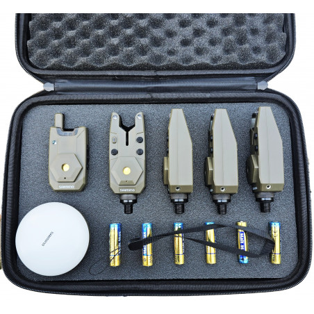 SET 4+1 AVERTIZORI CU STATIE SI LAMPA CORT SAIMINO 518