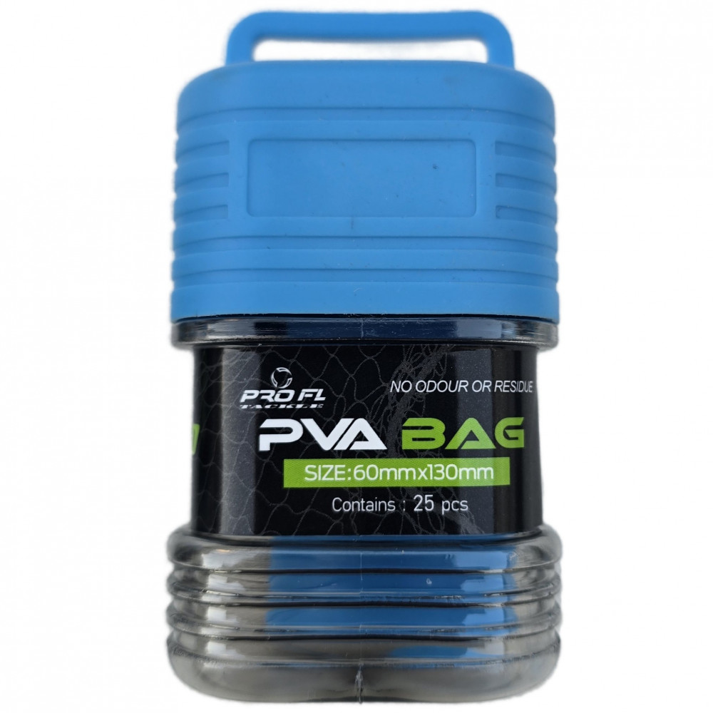 SET INCARCATOR CU 25 PUNGI SOLUBILE PVA 60mm x 130mm PROFL SET INCARCATOR CU 25 PUNGI SOLUBILE PVA 60mm x 130mm PROFL