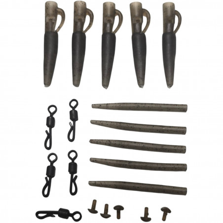 SET LEAD CLIP  CU VARTEJ RAPID SI CONURI  PROFL 5BUC.