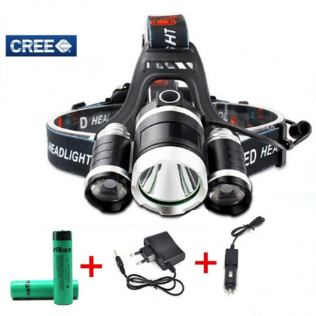 LANTERNA FRONTALA 3xCREE  MX-F17-T6