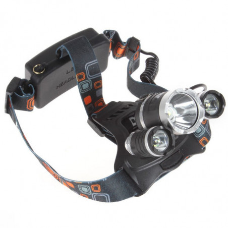LANTERNA FRONTALA 3xCREE  MX-F17-T6