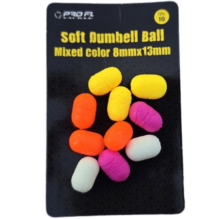SOFT DUMBELL BALL MULTICOLOR SOFT DUMBELL BALL MULTICOLOR