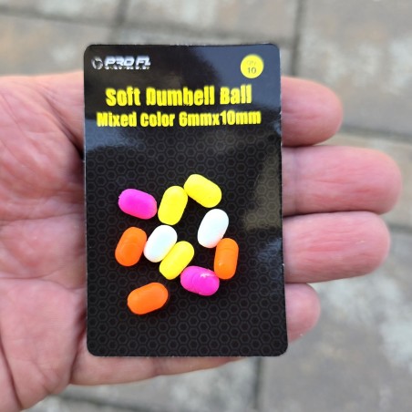 SOFT DUMBELL BALL MULTICOLOR