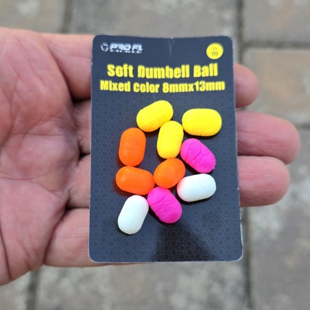 SOFT DUMBELL BALL MULTICOLOR