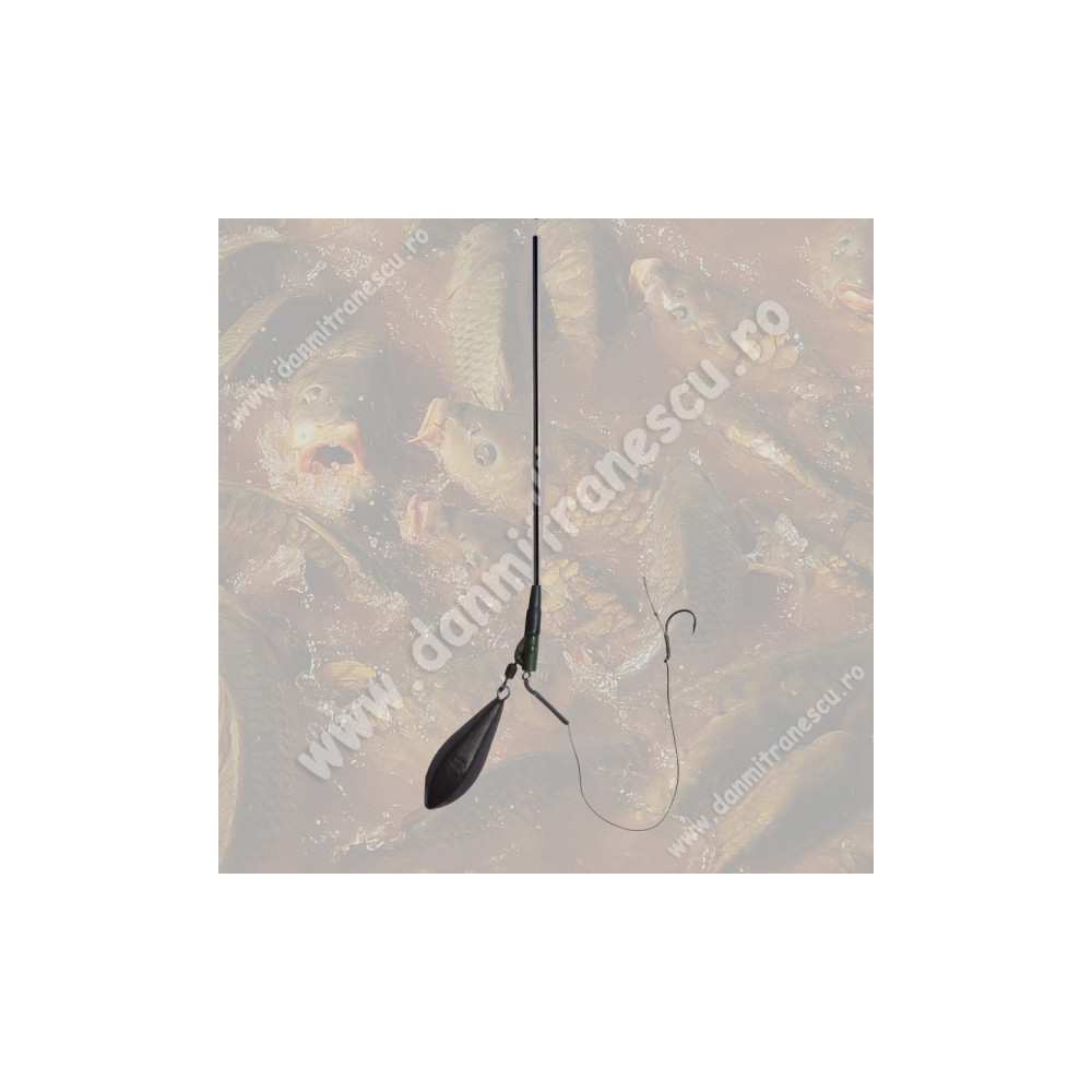 MONTURA PLUMB PIERDUT CU TIJA RIGIDA SI PLUMB 90G MONTURA PLUMB PIERDUT CU TIJA RIGIDA SI PLUMB 90G